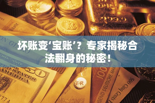 济南坏账变‘宝账’？专家揭秘合法翻身的秘密！