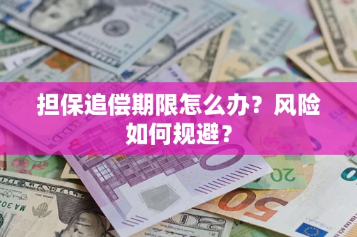 济南担保追偿期限怎么办？风险如何规避？