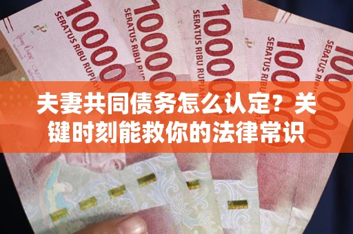 济南夫妻共同债务怎么认定？关键时刻能救你的法律常识