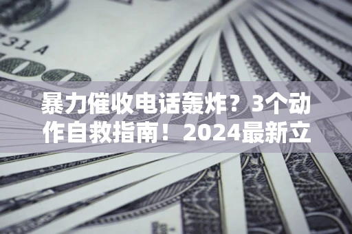 济南暴力催收电话轰炸？3个动作自救指南！2024最新立案标准全解析